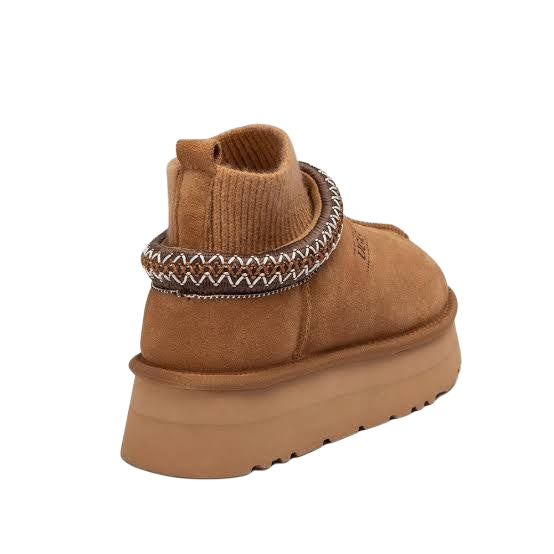 UGG Tazz Knit Platform boot chestnut