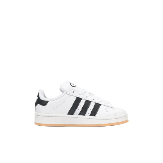 Adidas Campus O0s White Black Kids Sneakers