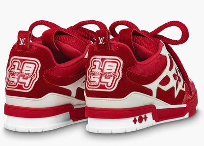 Louis Vuitton LV Skate Sneaker Red White
