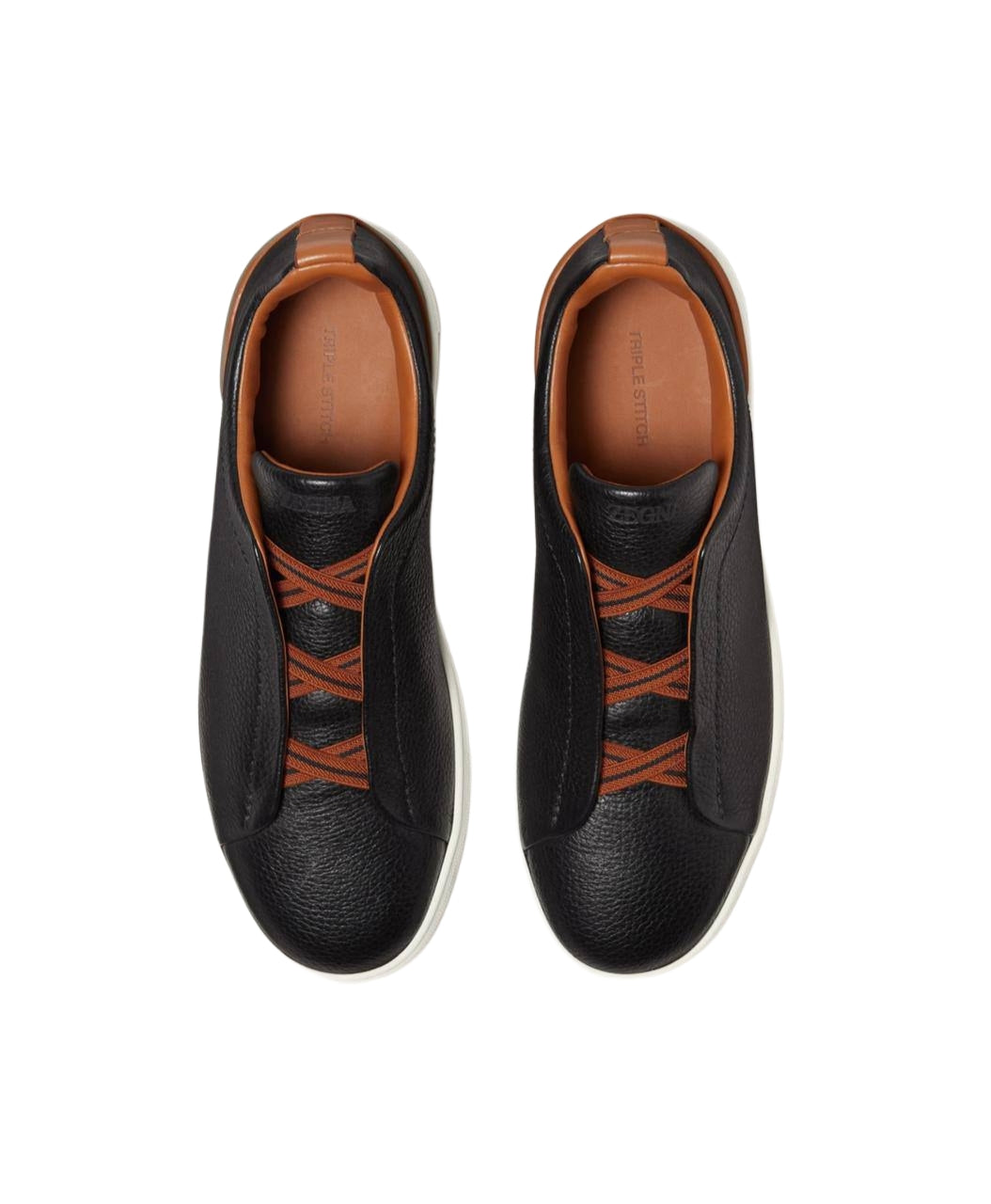ZEGNA Triple Stitchtm Black