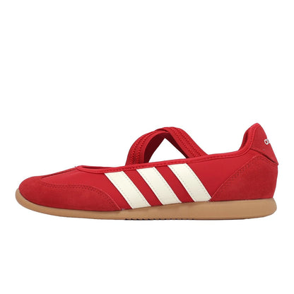Adidas Barreda Mary Jane Better Scarlet Off White ballet falts