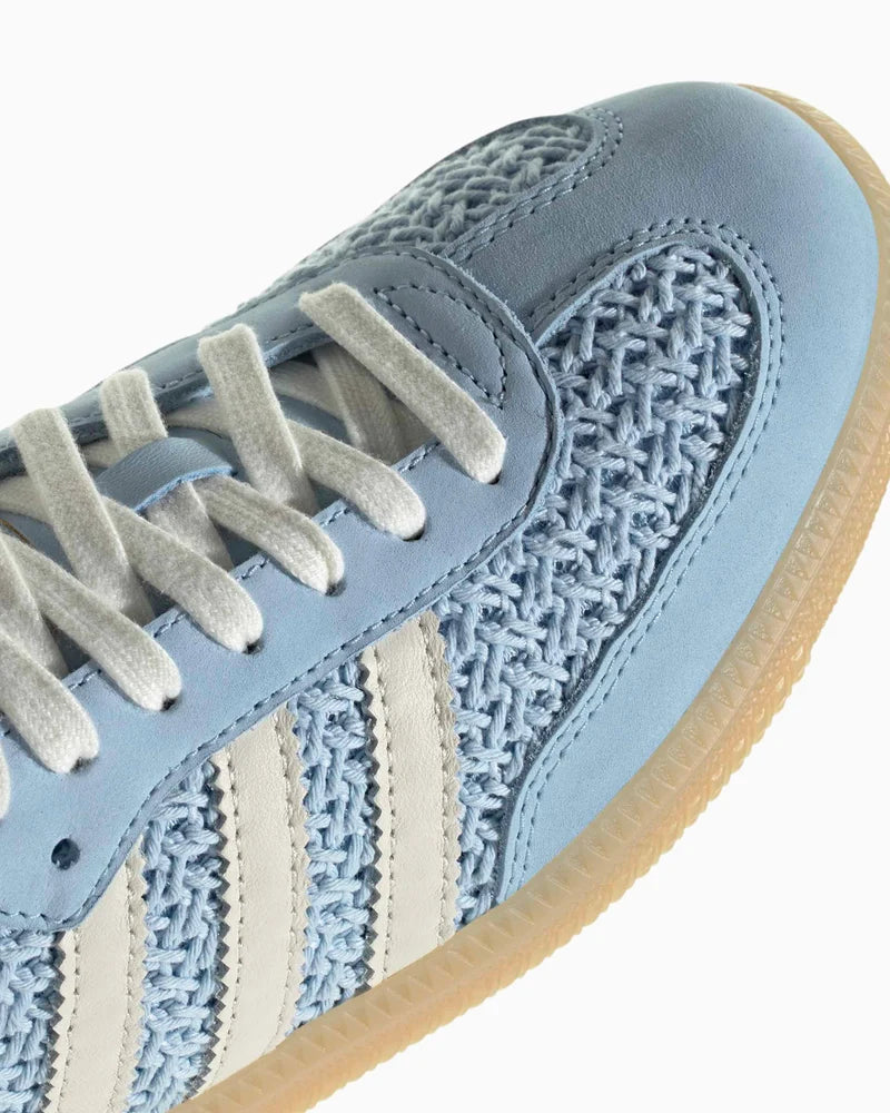 Adidas Samba braided fabric Blue Sneakers