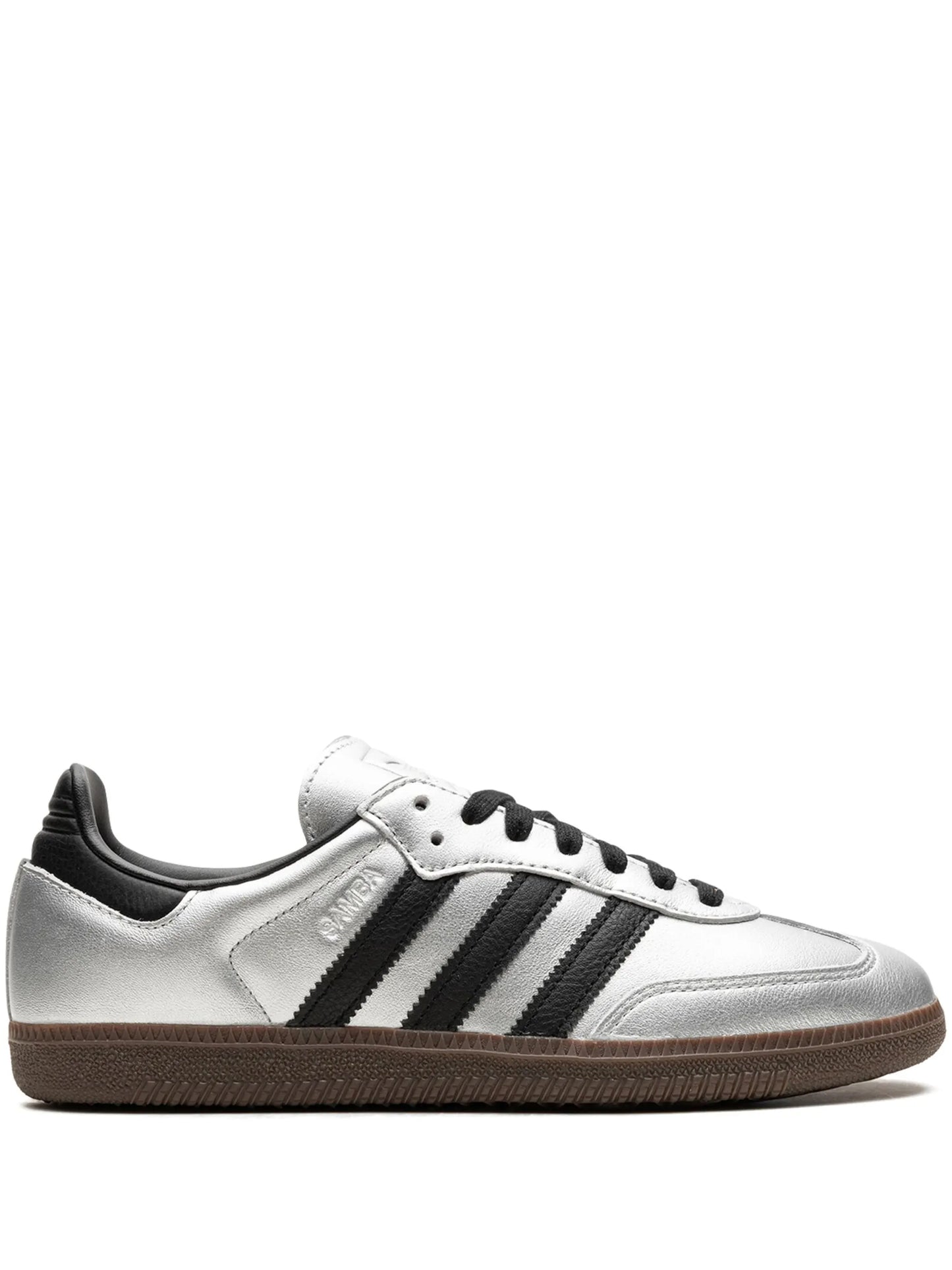 Adidas Samba Silver Metallic Black Gum_Unique Store