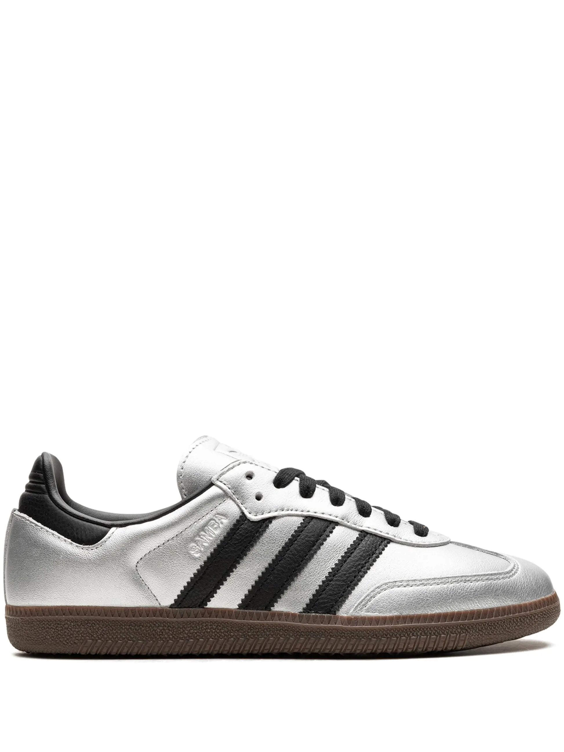 Adidas Samba Silver Metallic Black Gum_Unique Store