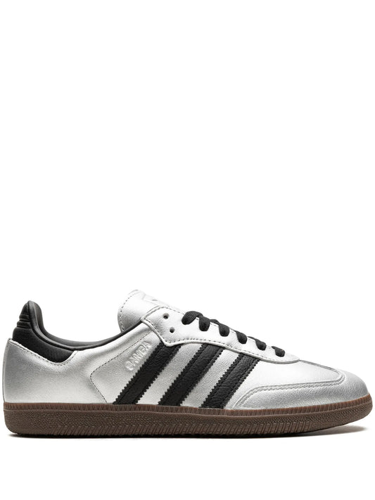 Adidas Samba Silver Metallic Black Gum_Unique Store