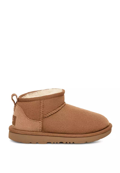 UGG Kids Classic Ultra Mini Boot Brown Suede