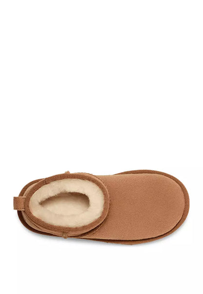 UGG Kids Classic Ultra Mini Boot Brown Suede